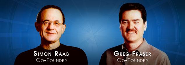Simon Raab and Greg Fraser - co founders of FARO
